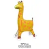 2025 Celebridade da Internet Novo Balão Andante com Rodas Layout de Cena de Festa de Aniversário Infantil Adereços Decorativos Produtos de Barraca