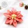 Venta Caliente Navideña Transfronteriza Molde de Silicona de Yeso con Aroma a Camelia Molde para Decoración del Hogar con Flor Artificial