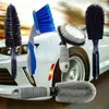 Cepillo para Neumáticos de Coche Cepillo para Ruedas Herramientas de Lavado de Coches Limpieza de Ruedas Rin de Rueda Descontaminación Fuerte Cepillo Negro