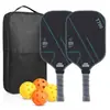 Remos de Pickleball de Fibra de Carbono T700 Transfronterizos Set Completo Raqueta de Pickleball Personalizada
