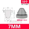 Tapón tapón de silicona suave resistente a altas temperaturas tapón de agujero de goma cabeza de tapón tapón de agujero de goma tapa de sellado con ranura tapón de encaje a presión