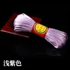 Corda de nó chinês linha 567 seda coreana material para acessórios de joias diy pulseira chinelos pingente corda trançada atacado