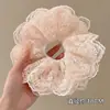 Acessório de cabelo elástico, estilo jovem, scrunchie moderno novo de 2025, headwear de tecido de malha elegante de verão para mulheres
