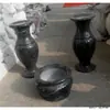 Incensário de Pedra para Locais de Sepultamento, Incensário de Pedra para o Festival Qingming ao Ar Livre, Incensário Sacrificial, Oferendas de Sepultamento, Tigela Tesouro de Pedra para Cemitérios