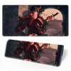 Mouse Pad Grande, Espessado e com Borda Travada, Uso em Escritório, Resistente a Manchas, Mouse Pad de Teclado Cartoon Grande Personalizado para Mesa