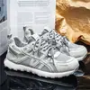 Zapatos de papá modernos estilo coreano para hombre, modelo nuevo para todas las estaciones, de estudiante, suela gruesa, que aumentan la altura, de malla, transpirables, deportivos casuales, zapatos para correr para hombre