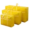 Bolsa de Mudanza de PE, Gran Capacidad, Resistente a la Humedad, Bolsa Gruesa para Guardar Colchas, Almacenamiento Doméstico, Bolsa para Mudanzas y Viajes