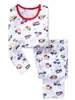 Ropa de verano para niña, dibujos animados, manga corta, amor, pez, ropa para casa, ropa interior de bebé, traje de pijama