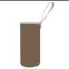 Funda de Vidrio Aislante para Taza al por Mayor en Stock, Funda Protectora para Vaso de Agua, Funda de Tela de Buceo, Personalizable con Logo