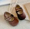 Zapatos Birkenstock para Niñas Primavera y Otoño 2026 Nuevos Zapatos Pequeños de Cuero Zapatos de Princesa para Niños Suela Suave Zapatos para Bebé Niña Zapatos de Otoño