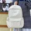 Mochila escolar estilo coreano nueva para niñas, gran capacidad, casual y ligera, fresca y dulce, adecuada para viajes de secundaria y preparatoria
