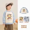 Roupas infantis Kaka Panda, moletom forrado com fleece para meninos, blusa de inverno infantil, roupas quentes de inverno para meninas, roupas de bebê