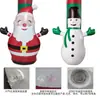 Arco Inflable Navideño de Amazon Papá Noel Muñeco de Nieve Brillo Árbol de Navidad Transfronterizo Arreglo Adornos Decorativos