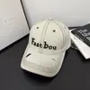 Gorra de Béisbol Casual Estilo Coreano 2026 con Visera Ancha, Diseño Moderno que Hace que la Cara Parezca Más Pequeña, Gorra de Pico Rígida Bordada Unisex