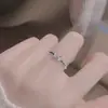 Anillo Casual de Mariposa para Mujer, Diseño de Nicho, Anillo Dulce de Corazón para Dedo Índice Abierto, Anillo Sencillo de Alta Gama para Viajero