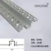 Perfil Oculto Tipo T para Junta Anti-Grietas con Junta de Sombra Gris Aleación de Aluminio Techo Metálico Suspendido