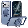 Comercio Exterior al por Mayor Funda para Teléfono Adecuada para iPhone 17 Pro Max con Textura Similar a la Piel, Atracción Magnética, Anti-Caídas y Soporte Giratorio