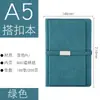 Atacado do Fabricante Couro Sintético Escritório de Negócios Conjunto A5 Bloco de Notas Cor PU Fivela que Muda de Cor Logo do Caderno