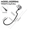  anzuelo con cabeza de plomo para manivela antienganches 1.6g 2.4g 3g 4.5g 6.5g anzuelo para Ned rig señuelo cebo blando gusano blando anzuelo