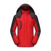 Chaqueta de Equipo Unisex Resistente al Frío con Forro Polar y Bordado, Chaqueta de Algodón para Montañismo al Aire Libre con Logo Impreso, Chaqueta Impermeable con Capucha y Forro Polar