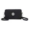 Bolso Pequeño para Mujer 2026 Nuevo de Moda Estilo Coreano Tres Capas Gran Capacidad Hombro Cruzado Clutch Cartera Larga Billetera para Monedas