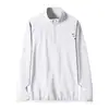 Camiseta atlética de secado rápido para hombre para exportación, con media cremallera y diseño de manga larga, adecuada para deportes de primavera, ciclismo y running