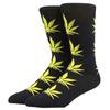 Calcetines Calcetines de Media Caña para Hombre Transfronterizos Europeos y Americanos Talla Grande Hoja de Arce Calcetines Modernos Tendencia de Moda Calcetines de Baloncesto Medias Deportivas Venta al por Mayor