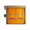 Porta de entrada e saída de garagem subterrânea personalizada por atacado de fábrica, porta de empilhamento rápido, porta com sensor de alta resistência e resistente ao vento