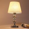 Luminária de mesa de cristal moderna simples ins decorativa de quarto ao lado da cama romântica quente com dimerização nórdica criativa toque
