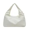 Bolsa de Ombro Versátil de Grande Capacidade para Mulheres, Bolsa Tote de Lona Casual da Moda, Novo Estilo 2026, Bolsa de Braço Estilo Preguiçoso