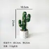 Flores Artificiales Plantas Tropicales Cactus Mini Plantas en Maceta Pequeñas Suculentas Artificiales Fabricante Suministro Directo Dropshipping Transfronterizo