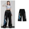 Roupa de Performance de Dança Jazz para Meninas Conjunto de Roupa de Prática de Jazz Infantil Manga Curta de Couro Brilhante Roupas de Street Dance Infantis para Meninas Tendência