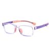 Ventas Directas de Fábrica Tienda Física de Gafas Entrega Gafas para Niños Marco de Silicona Suave Marco de Tr90 Varillas Ajustables Marco de Gafas para Miopía