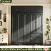 Armario Estilo Francés Crema Dormitorio Uso Doméstico Armario Grande Terminado Gabinete de Almacenamiento para Ropa Infantil Perchero de Arte en Hierro a Prueba de Polvo para Abrigos y Sombreros