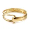 Pulseira Minimalista Lisa Oca Design de Nicho Versátil para o Dia a Dia Temperamento Liga Metálica Fornecimento Direto da Fábrica