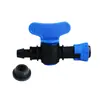Válvula para Fita de Irrigação por Gotejamento 16mm com Combinação de Gaxeta de Borracha Conector de Tubo de Água Antivazamento Pp Interruptor Acessórios de Irrigação Fornecimento Direto Transfronteiriço