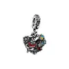 Cruz nueva de gran venta serie Harry Potter cuentas aleación DIY pulsera collar accesorios paloma mensajera periférico al por mayor