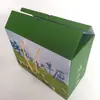 Caixa de presente de leite portátil personalizada caixa de presente especial saco de embalagem de especialidade da pradaria caixa de presente de Ano Novo caixa vazia