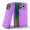 Funda de teléfono móvil transparente antigolpes con airbag para Apple 16Pro Max simple 15 personalidad 12 macaron 11/XR
