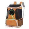 Moorpet/ Suministro Directo del Fabricante Transportadora para Gatos Transportadora para Perros Transportadora para Mascotas al Aire Libre con Cabeza Expuesta Doble Hombro Bolsa de Viaje para Mascotas