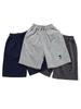 Pantalones casuales holgados de verano 2024 para niños, pantalones cortos deportivos bordados de estilo occidental de cinco puntos para niños grandes