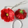 Flores Artificiales, Tocados de Flor de Gerbera, Accesorios para Pasadores, Decoración de Boda DIY Materiales Florales, Pasador Hecho a Mano Materiales de Pétalos
