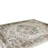 Alfombra de Sala de Estar Retro Bohemia, Lujo Ligero, Antideslizante, Resistente al Desgaste, Manta de Mesita de Noche para Dormitorio, Resistente a Manchas y Fácil de Cuidar, Alfombra para Mesa de Café