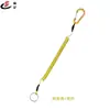 Cordão de Pesca Atacado com Corda Anti-Perda, Fio de Aço Telescópico, Cordão com Mosquetão de Retorno Automático