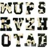 Charms para Zuecos Letra Camuflaje Accesorios Desmontables para Zapatos Hebillas Decorativas Zapatos de Jardín Accesorios DIY para Zapatos En Stock