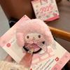 Adorable Pinza para el Cabello de Pelo de Cordero de Piano Diadema Corazón de Niña Cuerda para el Cabello Pequeña Fresca Estudiante Accesorios para el Cabello Combinables Pinza para el Cabello