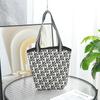 Bolsa de Mão Bolsa Saco Grande Capacidade Tote Bolsa de Tricô Tecida de Ombro Transversal Bolsa de Mão Tendência Bolsa Saco
