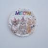 Pratos de Papel para Festa de Aniversário Temática de Gatos Mais Vendidos da Amazon, Pratos Descartáveis para Bolo, Suprimentos e Louças Prontos para Festa