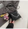Bolsa Saco com Cordão de Design de Nicho Coreano 2026 Novo Modelo Bolsa Transversal para Mulheres Bolsa de Mão Simples Versátil Bolsa de Ombro para o Dia a Dia