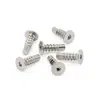 Tornillos Autorroscantes Cb Cabeza Plana Hexagonal Acero al Carbono Templado Niquelado M5.2M5.5 Tornillos de Cabeza Delgada